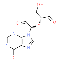 ChemSpider 2D Image | inosine dialdehyde | C10H10N4O5