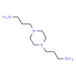 ChemSpider 2D Image | 1,4-Bis(3-aminopropyl)piperazine | C10H24N4