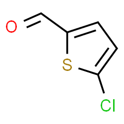 ChemSpider 2D Image | 5-Chloro-2-thiophenecarbaldehyde | C5H3ClOS