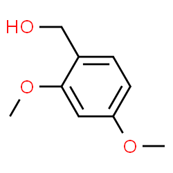 ChemSpider 2D Image | 2,4-Dimethoxybenzyl Alcohol | C9H12O3