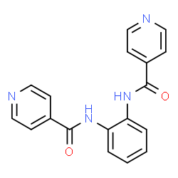 ChemSpider 2D Image | N,N'-1,2-Phenylenediisonicotinamide | C18H14N4O2