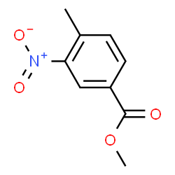 ChemSpider 2D Image | methyl 3-nitro-4-methylbenzoate | C9H9NO4