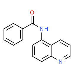 ChemSpider 2D Image | N-5-quinolinylbenzamide | C16H12N2O