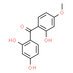 ChemSpider 2D Image | (2,4-Dihydroxyphenyl)(2-hydroxy-4-methoxyphenyl)methanone | C14H12O5