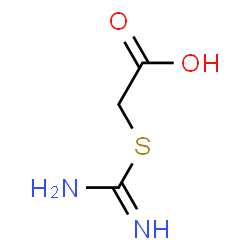 ChemSpider 2D Image | (Carbamimidoylsulfanyl)acetic acid | C3H6N2O2S