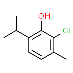 ChemSpider 2D Image | chlorthymol | C10H13ClO