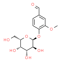 ChemSpider 2D Image | 4-Formyl-2-methoxyphenyl alpha-L-galactopyranoside | C14H18O8