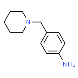 ChemSpider 2D Image | N-(4-Aminobenzyl)piperidine | C12H18N2