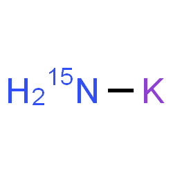 ChemSpider 2D Image | Potassium (~15~N)azanide | H2K15N