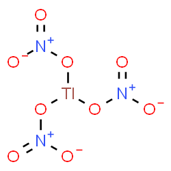 ChemSpider 2D Image | Thallium(3+) trinitrate | N3O9Tl