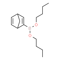 ChemSpider 2D Image | Dibutyl bicyclo[2.2.1]hepta-2,5-dien-2-ylboronate | C15H25BO2
