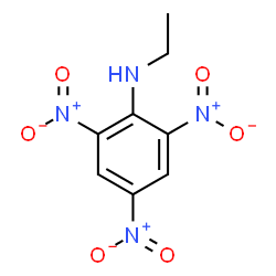 ChemSpider 2D Image | N-Ethyl-2,4,6-trinitroaniline | C8H8N4O6