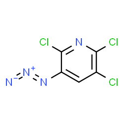 ChemSpider 2D Image | 3-Azido-2,5,6-trichloropyridine | C5HCl3N4