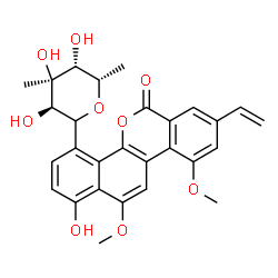 ChemSpider 2D Image | Chrysomycin A | C28H28O9