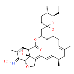 ChemSpider 2D Image | Milbemycin A4 oxime | C32H45NO7