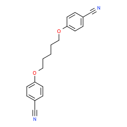 ChemSpider 2D Image | 4,4'-[1,5-Pentanediylbis(oxy)]dibenzonitrile | C19H18N2O2