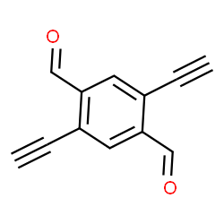 ChemSpider 2D Image | 2,5-Diethynylterephthalaldehyde | C12H6O2
