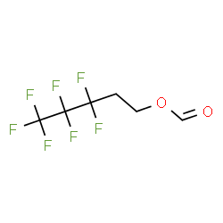 ChemSpider 2D Image | 3,3,4,4,5,5,5-Heptafluoropentyl formate | C6H5F7O2