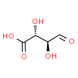 ChemSpider 2D Image | (2R,3S)-2,3-Dihydroxy-4-oxobutanoic acid | C4H6O5