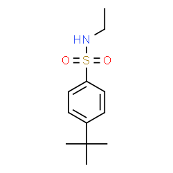 ChemSpider 2D Image | 4-tert-Butyl-N-ethylbenzenesulfonamide | C12H19NO2S