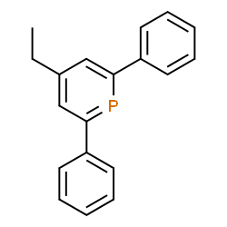 ChemSpider 2D Image | 4-Ethyl-2,6-diphenylphosphinine | C19H17P