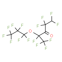 ChemSpider 2D Image | 1,1,1,2,4,4,5,5-Octafluoro-2-(heptafluoropropoxy)-3-pentanone | C8HF15O2