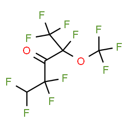ChemSpider 2D Image | 1,1,1,2,4,4,5,5-Octafluoro-2-(trifluoromethoxy)-3-pentanone | C6HF11O2