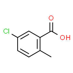 ChemSpider 2D Image | 5-Chloro-2-methylbenzoic acid | C8H7ClO2