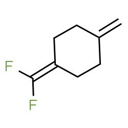ChemSpider 2D Image | 1-(Difluoromethylene)-4-methylenecyclohexane | C8H10F2