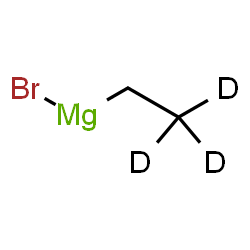 ChemSpider 2D Image | Bromo[(2,2,2-~2~H_3_)ethyl]magnesium | C2H2D3BrMg