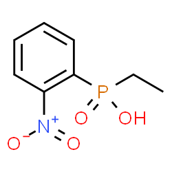 ChemSpider 2D Image | Ethyl(2-nitrophenyl)phosphinic acid | C8H10NO4P