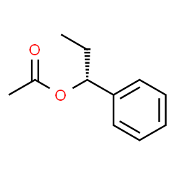 ChemSpider 2D Image | (1R)-1-Phenylpropyl acetate | C11H14O2