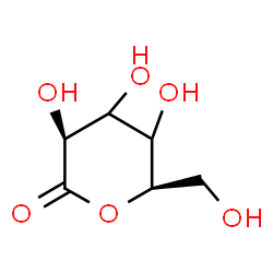ChemSpider 2D Image | (3S,6R)-3,4,5-Trihydroxy-6-(hydroxymethyl)tetrahydro-2H-pyran-2-one (non-preferred name) | C6H10O6