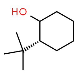ChemSpider 2D Image | (2R)-2-(2-Methyl-2-propanyl)cyclohexanol | C10H20O