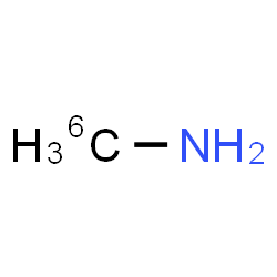 ChemSpider 2D Image | (~6~C)Methanamine | 6CH5N