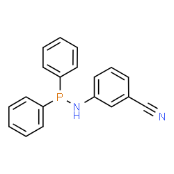 ChemSpider 2D Image | N-(3-Cyanophenyl)-P,P-diphenylphosphinous amide | C19H15N2P