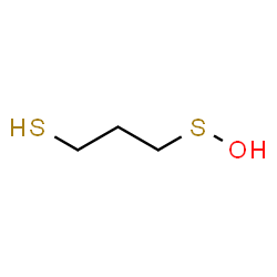 ChemSpider 2D Image | 3-(Hydroxysulfanyl)-1-propanethiol | C3H8OS2
