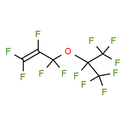 ChemSpider 2D Image | 1,1,2,3,3-Pentafluoro-3-[(1,1,1,2,3,3,3-heptafluoro-2-propanyl)oxy]-1-propene | C6F12O