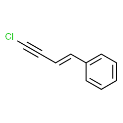 ChemSpider 2D Image | [(1E)-4-Chloro-1-buten-3-yn-1-yl]benzene | C10H7Cl