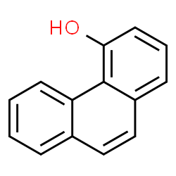 ChemSpider 2D Image | 4-phenanthrol | C14H10O