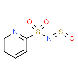 ChemSpider 2D Image | N-Sulfinyl-2-pyridinesulfonamide | C5H4N2O3S2