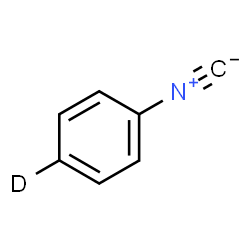ChemSpider 2D Image | Isocyano(4-~2~H)benzene | C7H4DN