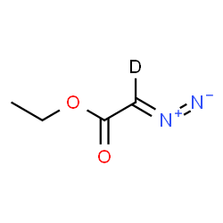 ChemSpider 2D Image | Ethyl diazo(~2~H)acetate | C4H5DN2O2