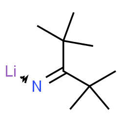 ChemSpider 2D Image | Lithium (2,2,4,4-tetramethyl-3-pentanylidene)azanide | C9H18LiN