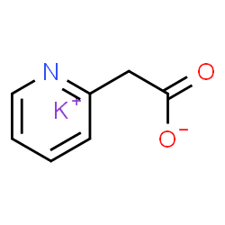 ChemSpider 2D Image | Potassium 2-pyridinylacetate | C7H6KNO2
