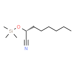 ChemSpider 2D Image | (2R)-2-[(Trimethylsilyl)oxy]octanenitrile | C11H23NOSi