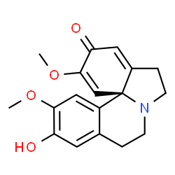 ChemSpider 2D Image | 16-Hydroxy-3,15-dimethoxy-1,3,4,6-tetradehydroerythrinan-2-one | C18H19NO4