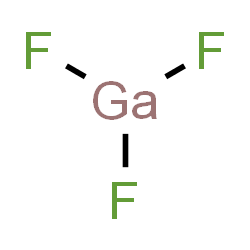 ChemSpider 2D Image | gallium fluoride | F3Ga