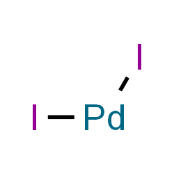 ChemSpider 2D Image | Palladium(II) iodide | I2Pd