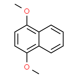 ChemSpider 2D Image | 1,4-DIMETHOXYNAPHTHALENE | C12H12O2